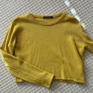 Brandy Melville Yellow Sweater